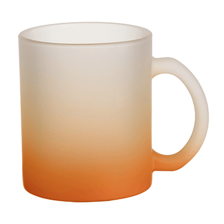 HPN SubliCraft 11 oz. Color Gradient Sublimation Glass Mug - 12 per case - HeatPressNation