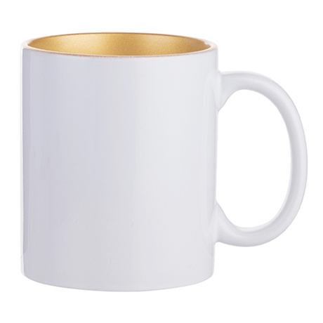 HPN SubliCraft 11 oz. Inner Sparkle Sublimation Ceramic Mug - 36 per case - HeatPressNation