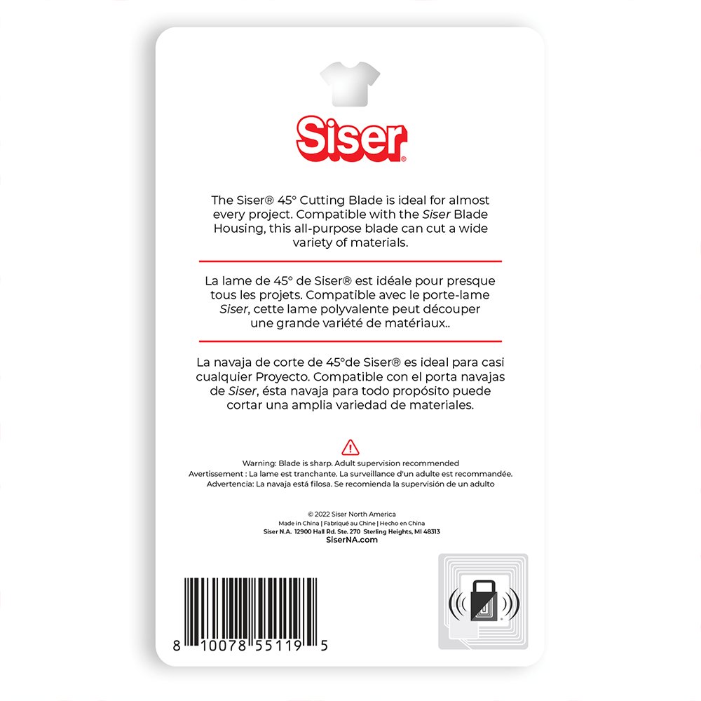Siser Precision Cutting Blade - 45° - HeatPressNation