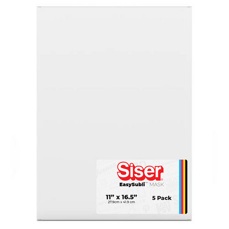 Siser EASYSUBLI Mask - 11" x 16.5" - 5 Sheets - HeatPressNation