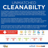 Unisub 9" x 12" Cherry Sublimation MDF Plaque with Ogee Edge - HeatPressNation