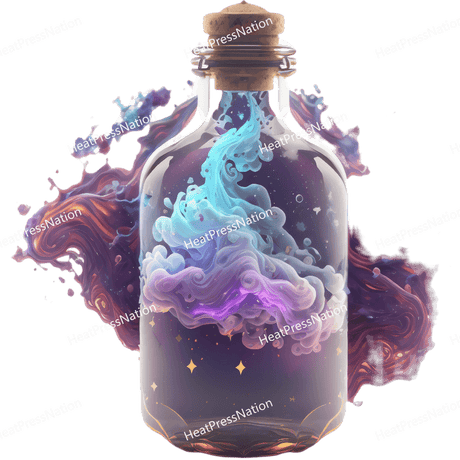 Fantasy Potion Bottle Design - HeatPressNation