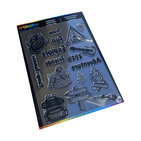 Artesprix Sublimation Stamps - Summer Camp - 6" x 8" - HeatPressNation