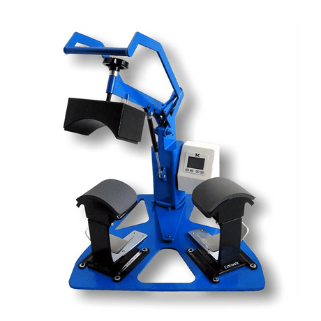 Geo Knight DK7T Digital Knight Twin Cap Press - HeatPressNation