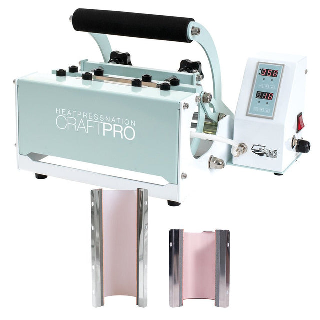 HPN CraftPro Mug and Tumbler Transfer Machine Heat Press : Mint - HeatPressNation
