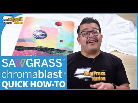 Sawgrass ChromaBlast Media - 100 vellen: 8,5" x 11" 