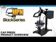 HPN Black Series Cap & Label Combo Auto-Open Heat Press