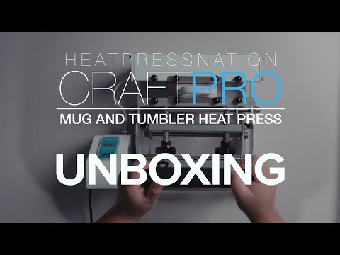 HPN CraftPro Transfermaschine für Tassen und Becher, Wärmepresse 