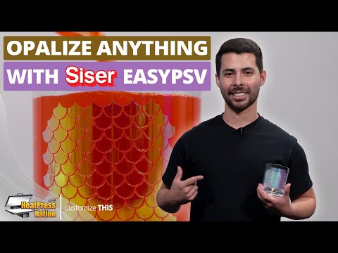 Siser EasyPSV Holographic Pearl Removable Adhesive Sticker Vinyl - 20" x 5 Yards