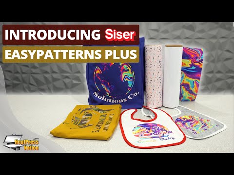 Siser EASYPATTERNS Plus Wärmeübertragungsvinyl, 30,5 cm, Meterware 
