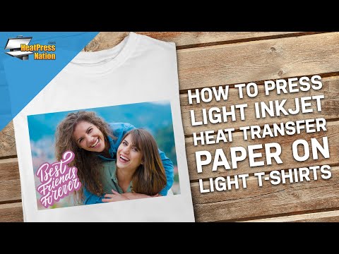 Paropy INKJET LIGHT PRO Heat Transfer Paper - 8.5" x 11" - 50 Sheets