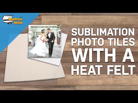 HPN SubliCraft 6" x 6" White Gloss Sublimation Ceramic Tile - 36 per Case