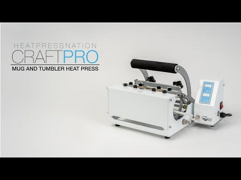 HPN CraftPro Transfermaschine für Tassen und Becher, Wärmepresse 