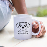 Cute Puppy Vector Design - HeatPressNation