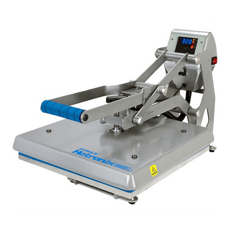 Stahls' Hotronix Auto Open 16" x 16" Clam Heat Press - HeatPressNation