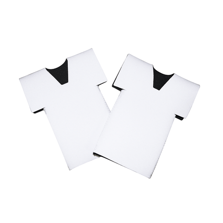 HPN SubliCraft Sublimation Shirt/Jersey Bottle Cooler Sleeve for 12 oz. Long Neck Bottles - 10 Pack - HeatPressNation