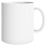 HPN SubliCraft 11 oz. Dolphin Coated Sublimation Ceramic Mug - 36 per Case - HeatPressNation