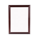 Unisub 7" x 9" Cherry Sublimation MDF Plaque with Ogee Edge - HeatPressNation