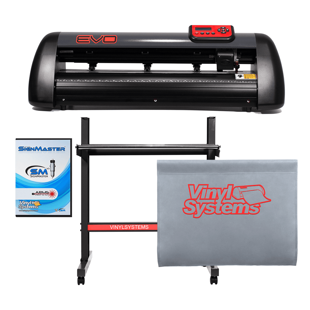 HPN VinylSystems Evo 28" Cutter Plotter - Contour Cutting DC Servo Motor - HeatPressNation